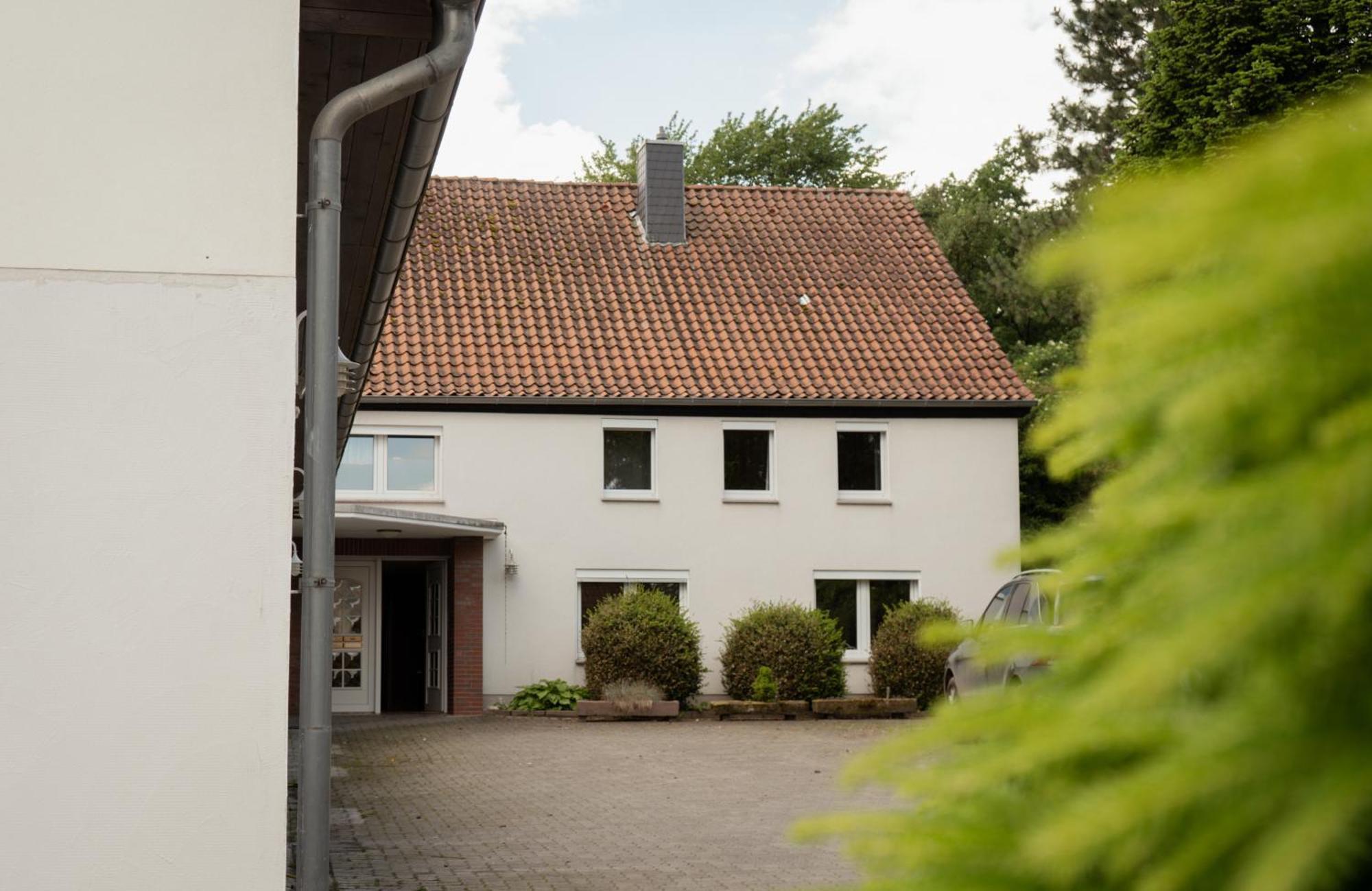 Idyllische Ferienwohnung Im Kalletal エクステリア 写真