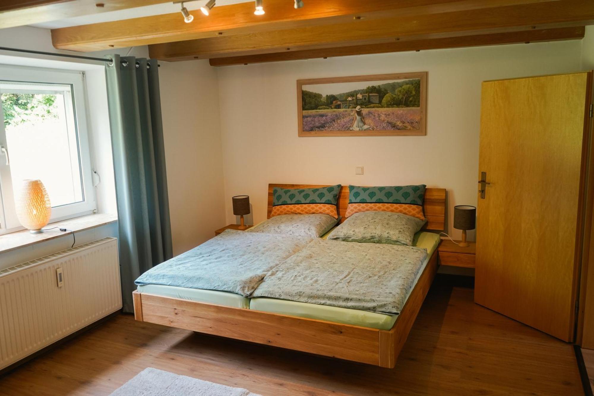 Idyllische Ferienwohnung Im Kalletal エクステリア 写真